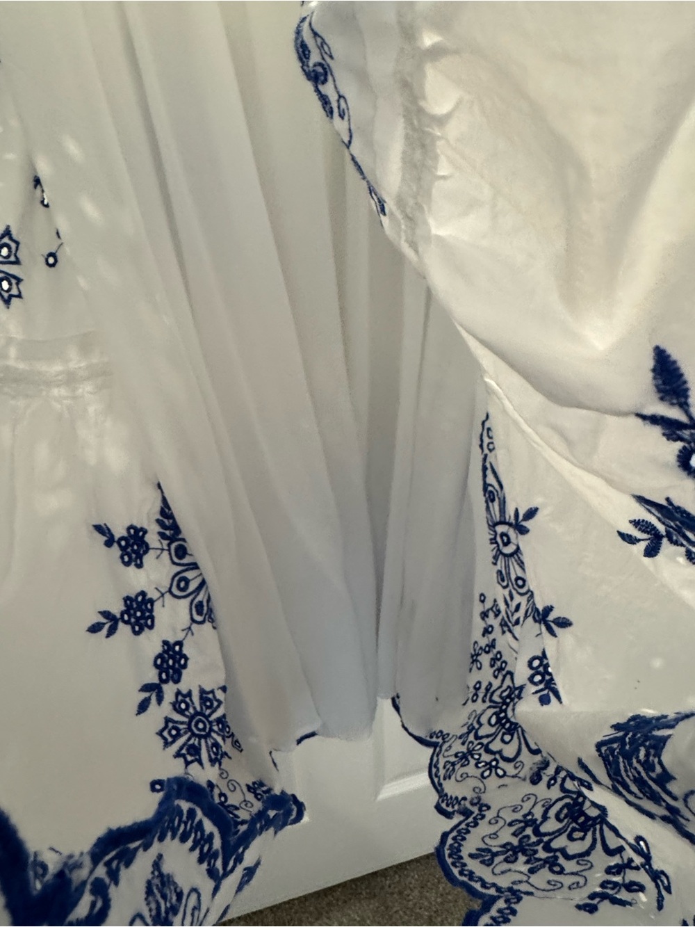 Anthropologie Somerset Eyelet Maxi Dress in Small - Picture 12 of 14